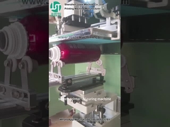 Печатный принтер с кривым экраном для печати логотипа металлической бутылки