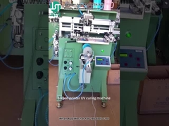 Печатный принтер с кривым экраном для печати логотипа для пластиковой чашки