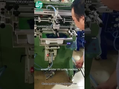 Печатник с кривым экраном для плоского элемента