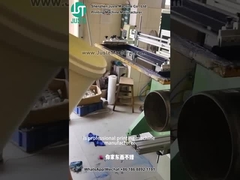 Печатный принтер с кривой экраном для печати логотипа для пластиковых ведра (7)