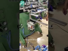 Печатный аппарат с кривой экрана для печати цилиндровой формы для пластиковых труб (2)