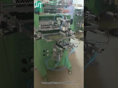 Печатный принтер с кривой экраном для печати логотипа для стеклянной бутылки (2)